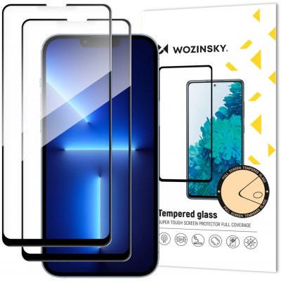 Wozinsky 2x na celý displej Apple iPhone 13 / iPhone 13 Pro / iPhone 14 - černé 9145576216804 – Zboží Mobilmania