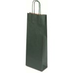 Dárková papírová taška na víno 14x8x39 cm pro 1 láhev 0,75 l sulfát zelený – Hledejceny.cz