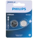 Philips CR2032 2ks CR2032P2/01B – Sleviste.cz