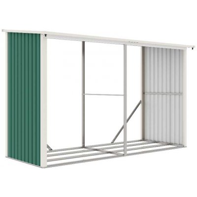 PENTA CZ s.r.o. Přístřešek na dřevo G21 WOH 682 - 302x119 cm, zelený – Sleviste.cz