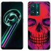 Pouzdro a kryt na mobilní telefon Realme Pouzdro mmCase Gelové Realme 9 Pro+ 5G - lebka