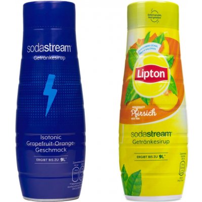 SodaStream Sirup Isotonic a Lipton Ice Tea Broskvový 2 x 440 ml – Hledejceny.cz