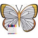 Motýlí křídla k vy žlutá – Sleviste.cz