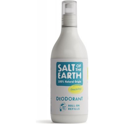 Salt Of The Earth Náhradní náplň do přírodního roll-on Unscented 525 ml