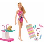 Barbie Dreamhouse Adventures plavkyně – Zboží Dáma