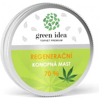 Green Idea regenerační konopná mast 70% 100 ml – Zboží Mobilmania