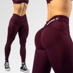 Nebbia Tvarující legíny s V-shaped pasem STRONG BEAUTY 425 dark red – Zboží Dáma Nebbia Tvarující legíny s V-shaped pasem STRONG BEAUTY 425 dark red – Zboží Dáma