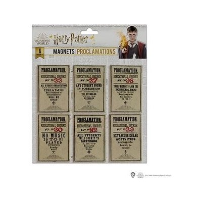 Harry Potter: Magnety - Vzdelávacie Dekréty - Distrineo – Hledejceny.cz