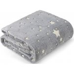 Verk Svíticí deka Soft Dreams Stars šedá 150x200 – Zbozi.Blesk.cz