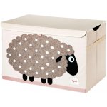 3 Sprouts box Ovce 61 cm béžová – Zboží Dáma