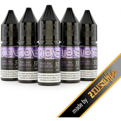 Lions Dripper Booster VG70/PG30 5x10 ml 12 mg – Zboží Dáma