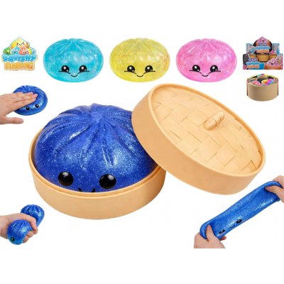 Squishy Dumpling Antistresový mačkací knedlíček perleťový SUGAR 9 cm – Hledejceny.cz