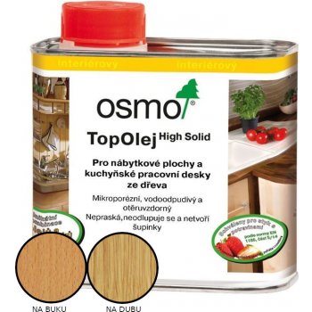 Osmo 3058 Top Olej 0,5 l Bezbarvý matný