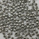 Kovové korálky 2,6 mm - platinové 10 ks – Hledejceny.cz