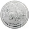 The Perth Mint stříbrná mince Lunar Series II Year of Goat 2015 1 kg