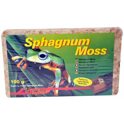 Lucky Reptile Sphagnum Moss rašeliník 500 g – Zboží Mobilmania