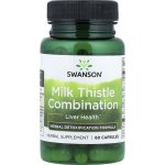 Swanson Milk Thistle Ostropestřec Mariánský + 5 bylin 60 kapslí – Hledejceny.cz