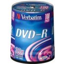 Verbatim DVD-R 4,7GB 16x, Advanced AZO, cakebox, 100ks (43549)