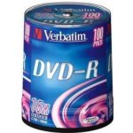 Verbatim DVD-R 4,7GB 16x, Advanced AZO, cakebox, 100ks (43549) – Zbozi.Blesk.cz