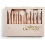 Revolution PRO Sada štětců x Influencer Overnight Full Beat Brush Set & Roll – Zboží Mobilmania