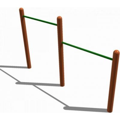 Playground System Dvojhrazda z akátu – Sleviste.cz