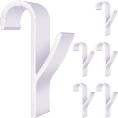 Caianwin Balení 6 háčků na kulaté radiátory, háčky na ručníkové radiátory, radiátory, háčky, věšáky – Zboží Dáma