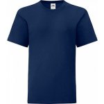 Fruit of the Loom dětské slim fit tričko Iconic 150 g m modrá námořní – Zboží Mobilmania