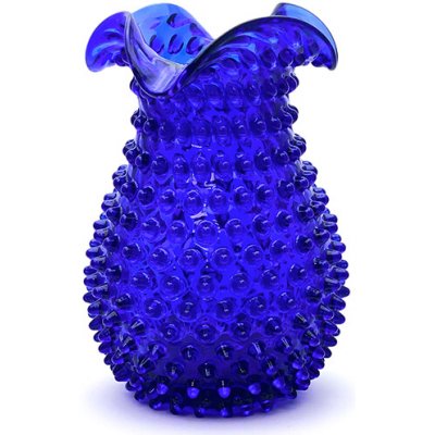 Váza 21cm - Hobnail - Ananas - tmavě modrá – Hledejceny.cz