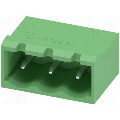 PHOENIX CONTACT 1757488 Konektor: rozpojovací svorkovnice; COMBICON M; 630V; PIN: 3; THT – Zboží Mobilmania