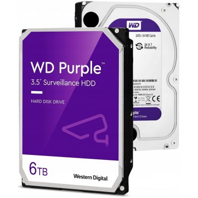 WD Purple 6TB, WD64PURZ