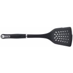 Kuchyňská nylonová špachtle Masterpro / vroubkovaný okraj / černá – Zboží Dáma