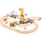 Aga4Kids Dřevěná vláčkodráha DS5642 36 dílů – Hledejceny.cz