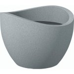 Scheurich Květináč Wave Globe 30 cm Stony Grey – Zboží Dáma