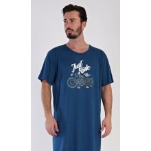 Samuel pánská noční košile kr.rukáv sv.modrá