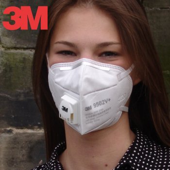 3M Respirator 9502V+ s výdechovým ventilem FFP2