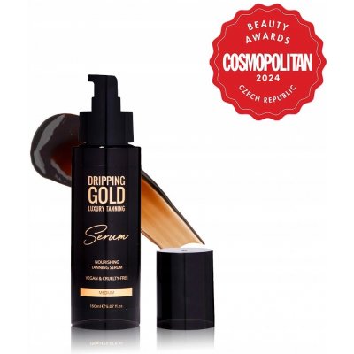 Dripping Gold Samoopalovací sérum Medium (Tanning Serum) 150 ml – Zboží Dáma