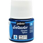 Barva na textil Pébéo Setacolor Opaque 45 ml Modrá jeansová 84 – Hledejceny.cz