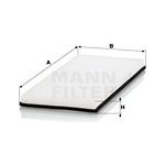 Filtr vzduchu v interiéru MANN-FILTER CU 49 002 (CU49002) – Hledejceny.cz