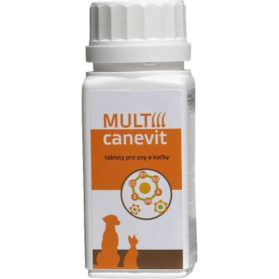 MULTIkanevit tablety pro psy a kočky 80 tbl – Hledejceny.cz