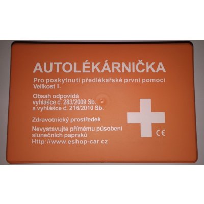 Autolékárnička Carxpert, plastová, 283/2009 | Zboží Auto