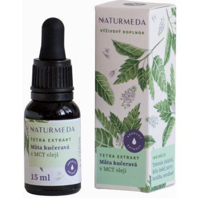 Naturmeda Máta klasnatá Tetra bylinný extrakt 15 ml – Hledejceny.cz