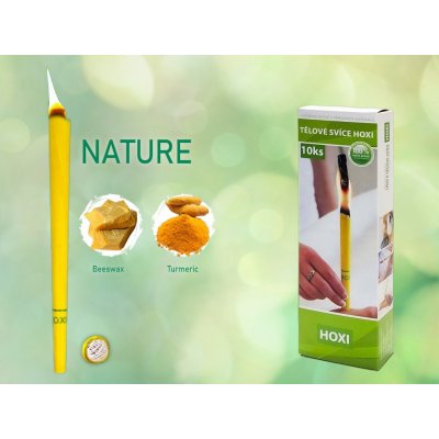 Hoxi Tělové svíčky nature – Zboží Mobilmania