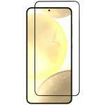 Picasee 3D ochranné tvrzené sklo s rámečkem pro Samsung Galaxy S25 5G černé 487011 – Zboží Mobilmania