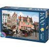 Puzzle D-Toys Gent Belgie 1000 dílků