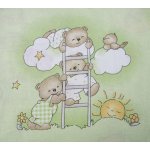 Scarlett povlečení Mráček zelené 90 x 120 cm – Sleviste.cz