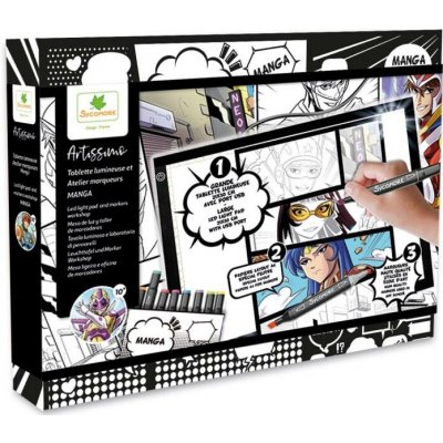 Artissimo Kreslící tablet s podsvícením Manga – Sleviste.cz