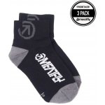 Meatfly ponožky Bike Middle Socks CO A Black Černá – Sleviste.cz