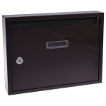 Poštovní schránka paneláková E-01, hnědá – Zboží Mobilmania