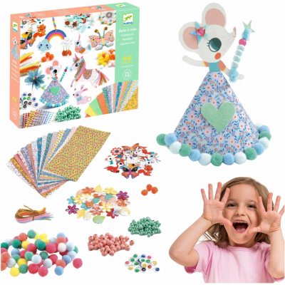 Djeco Luxusní kreativní set duhový svět – Zboží Dáma