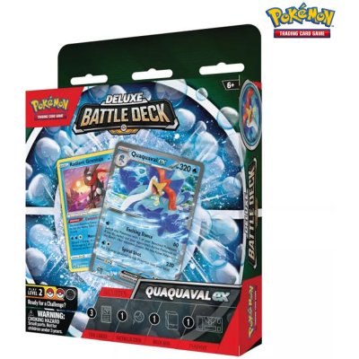 Pokémon TCG Deluxe Battle Deck Quaquaval ex – Zboží Dáma